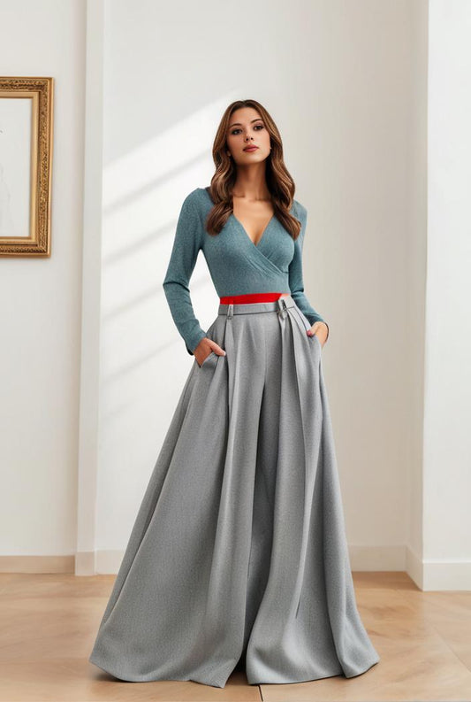 sparkling sequin maxi dress with v neckline for bridesmaid cocktail party women s attire 136287
