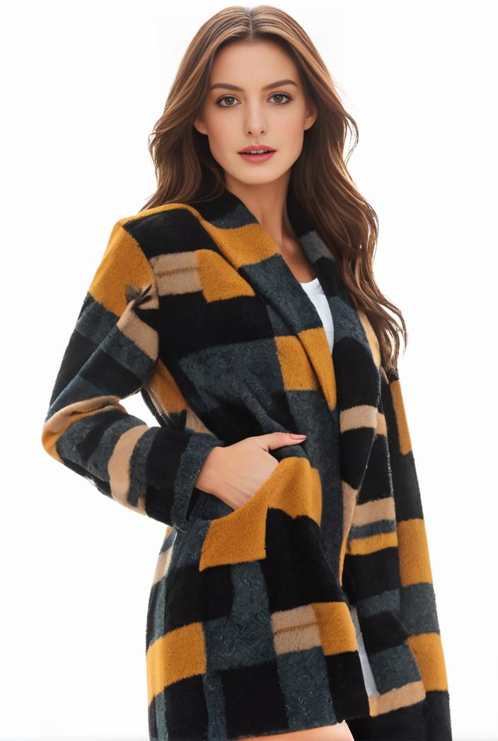 plus size halloween coat women s pus allover cat pumpkin print long sleeve open front medium stretch cardigan overcoat 135573