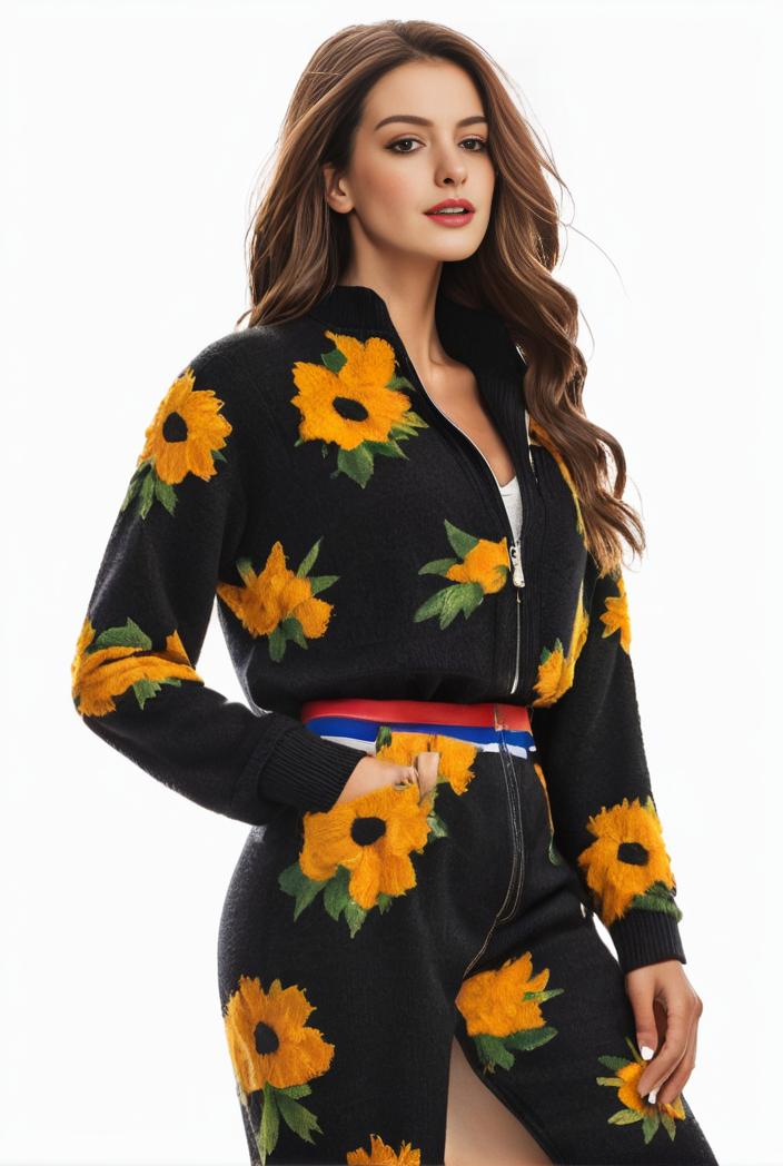 plus size halloween coat women s pus allover cat pumpkin print long sleeve open front medium stretch cardigan overcoat 105624