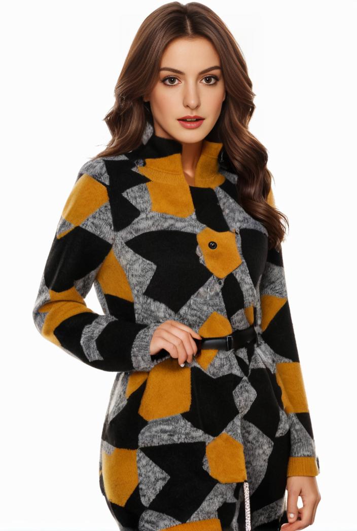 plus size halloween coat women s pus allover cat pumpkin print long sleeve open front medium stretch cardigan overcoat 105630