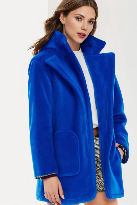 cozy winter teddy coat for women 136785