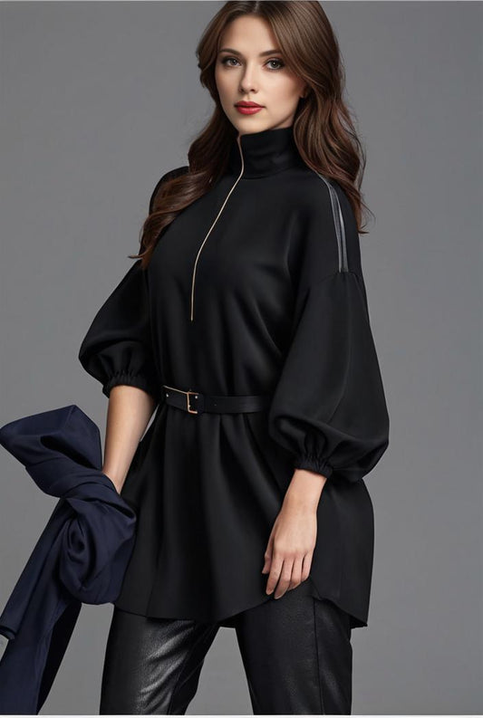 elegant women s faux fur lapel cloak cape overcoat 145037