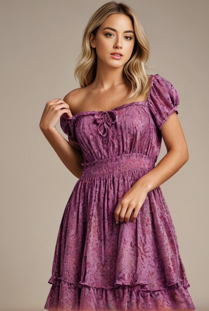plus size short sleeve ruffled v neck a line lace evening dress 143652