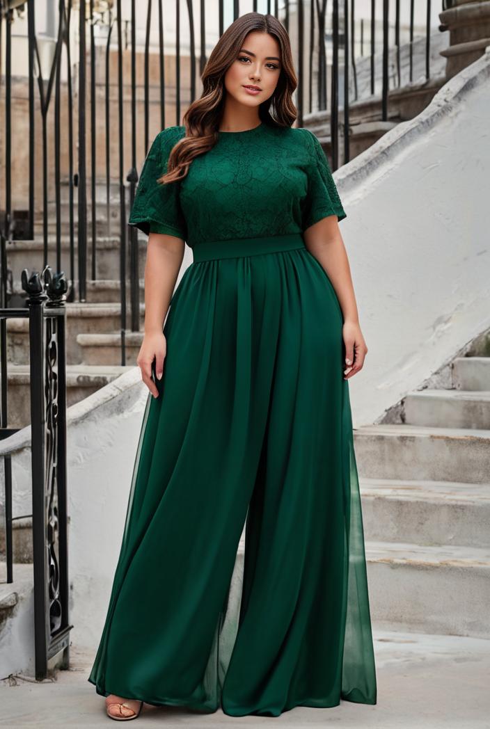 plus size women s embroidery evening dresses with short sleeve 144696