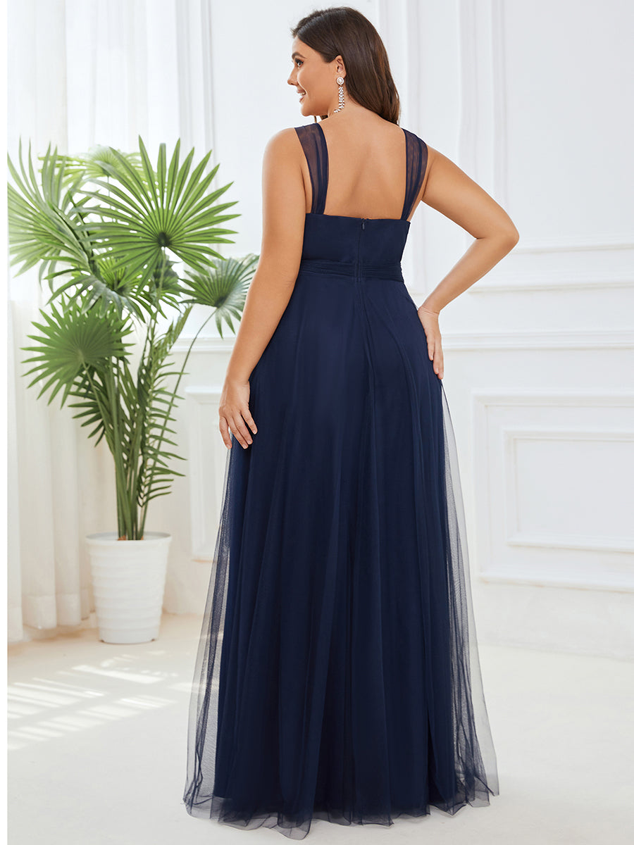 Plus Size Wholesale Tulle Bridesmaid Dresses for Women