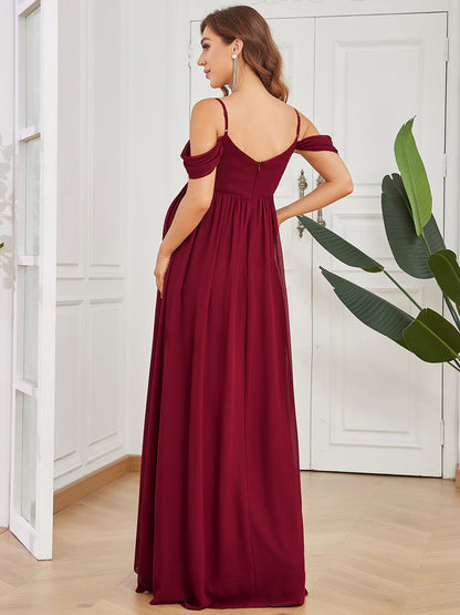 Fairytale Off Shoulder Maternity Dress