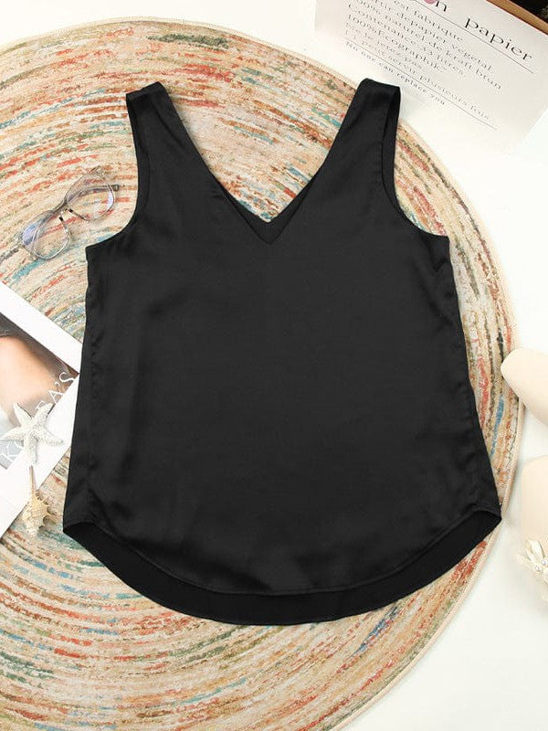Sleeveless V-Neck Women's Pullover Vest in Various Colors and Sizes