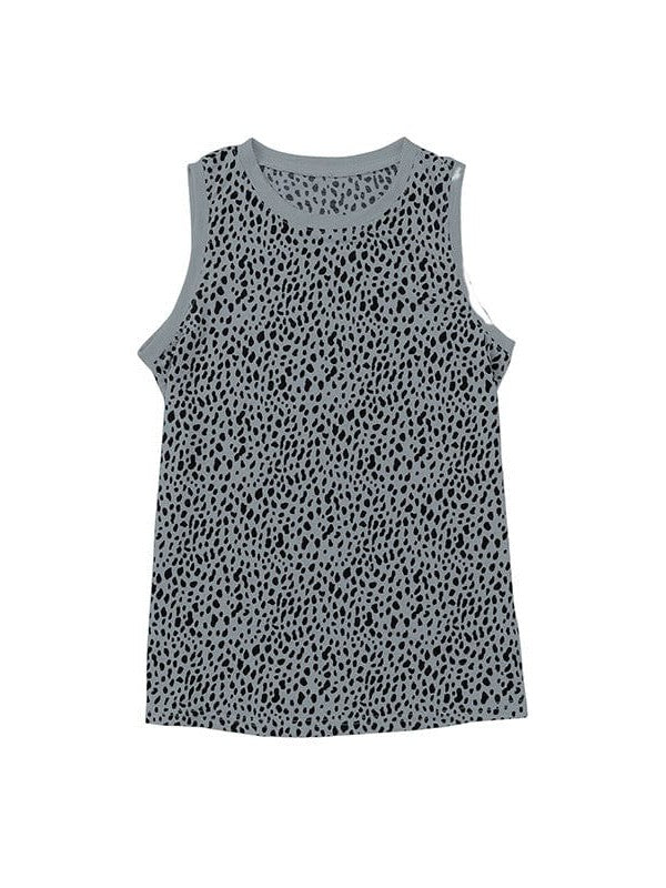 Leopard Print Sleeveless Vest for Women - Stylish Women's Pullover