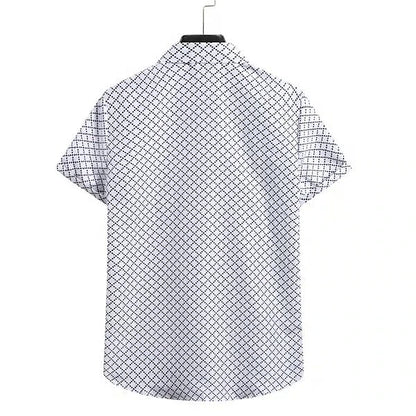 Men‘s T-shirt Sleeve Basic Shirt Collar Stard Summer Wine Red White Black