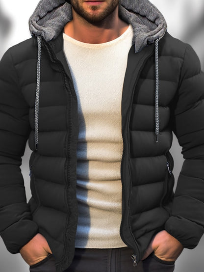 Men's Windproof Winter Vest with Polar Fleece Lining and Quick-Dry Technology