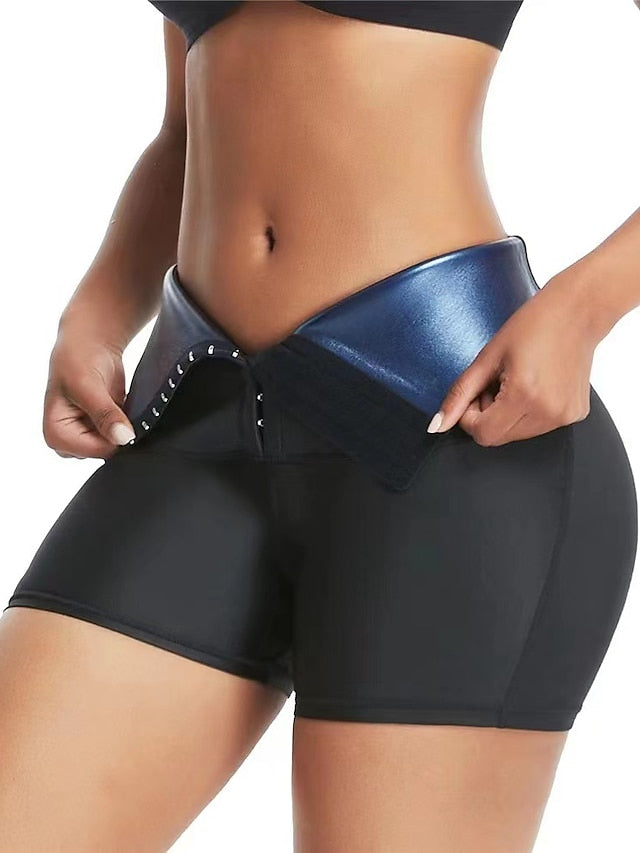 Women's Hot Thermo Sauna Shorts for Gym Fitness and Yoga
