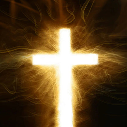 Religious Easter Graphic Tee - Men's Christian Cross Shirt, Black 3D Print Crew Neck Casual T-Shirt