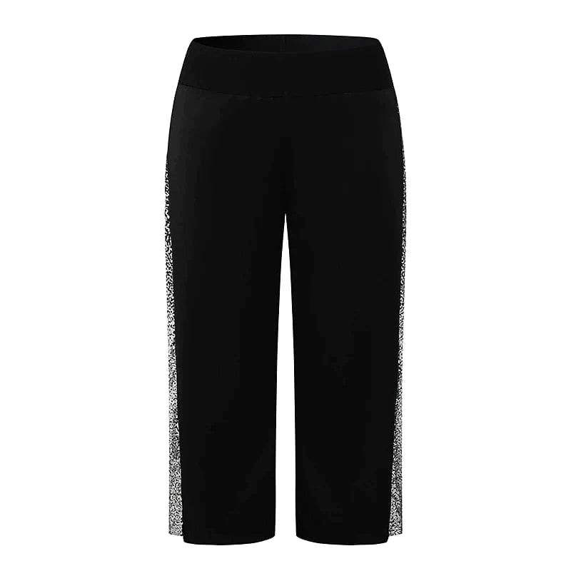 Baggy Black and Blue Women's Pants Trousers