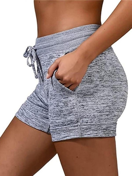 Base Elastic Shorts Yoga Pants Leisure Sports Waist Elastic Fitness Pants
