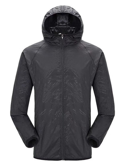 Outdoor UV Protection Hooded Jacket with Quick-Dry Technology