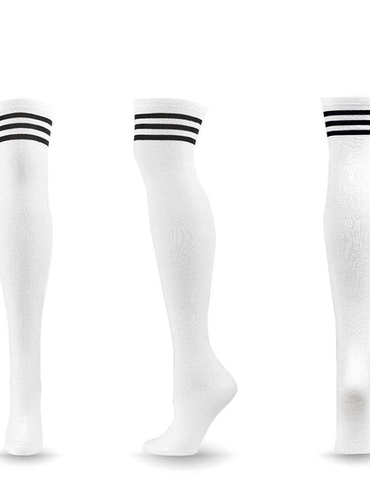 Winter Party Daily Women's Knee High Socks Classic Warm Cute Polyester Spandex Casual 1 Pair