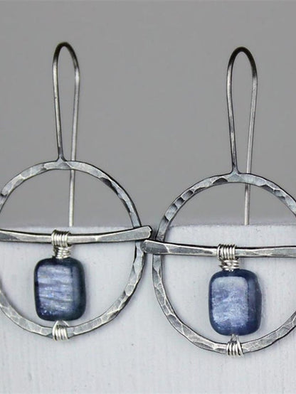 Chic Silver Geometric Earrings for Women