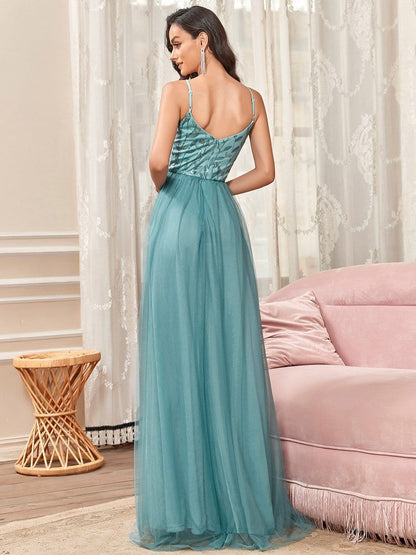 Charming Floor Length A-line Evening Gown