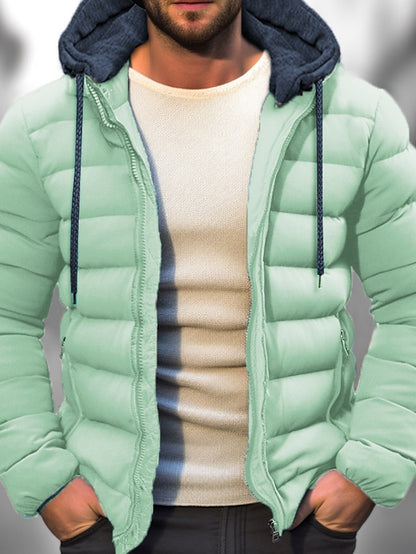 Men's Windproof Winter Vest with Polar Fleece Lining and Quick-Dry Technology