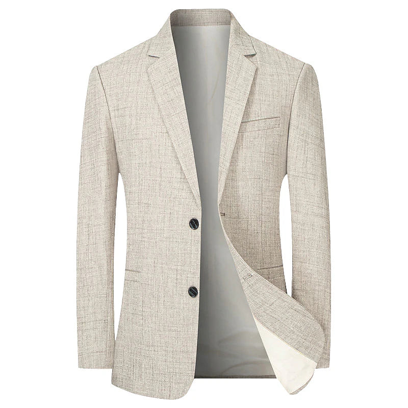 Stylish Men's Sky Blue and Coffee Gray Blazer for Fall and Winter Parties