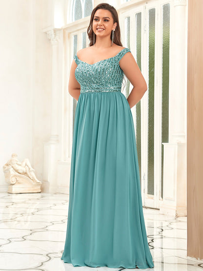 Plus Size Adorable Sweetheart Neckline A-line Wholesale Evening Dresses