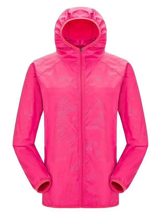Outdoor UV Protection Hooded Jacket with Quick-Dry Technology