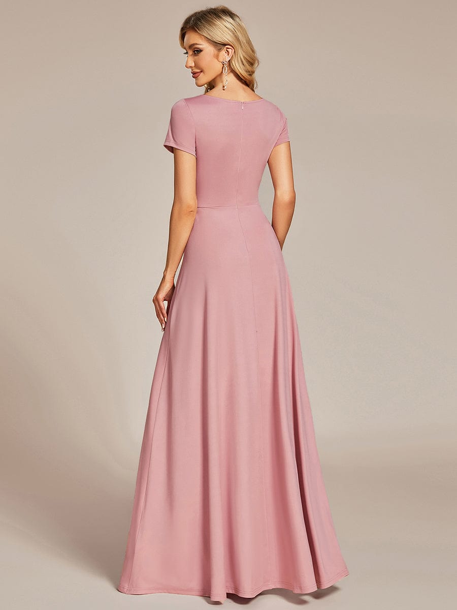 Enchanting One-Shoulder A-Line Bridesmaid Gown