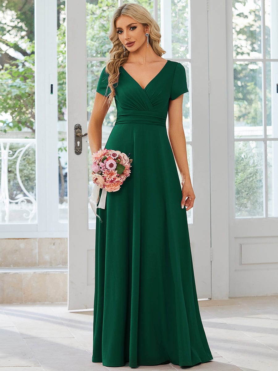 Enchanting One-Shoulder A-Line Bridesmaid Gown