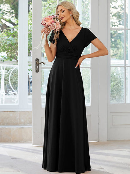 Enchanting One-Shoulder A-Line Bridesmaid Gown