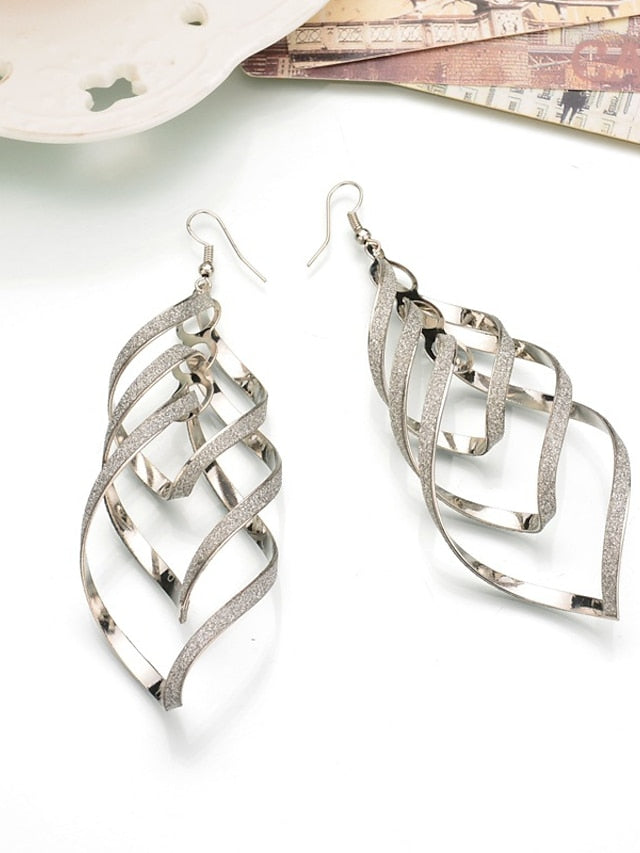 1 Pair Drop Earrings For Women's Street Date Alloy Classic Fashion - LuckyFash™