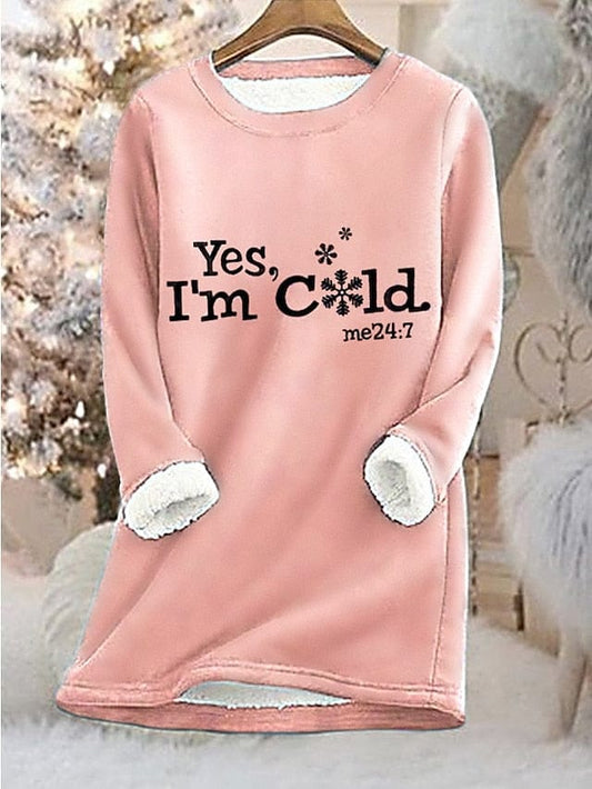 Stay Warm and Stylish Women's Graphic Sweatshirt Pullover