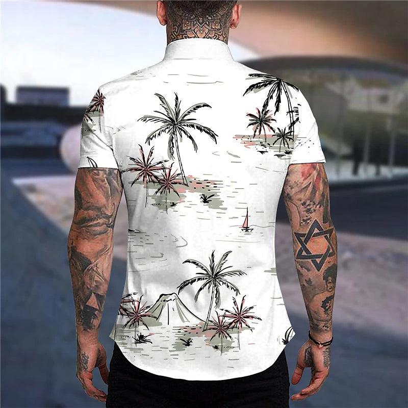 Aloha Vibes Men's Graphic Hawaiian Shirt - Limited Edition Lincoln Shirt