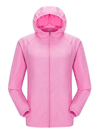 Outdoor UV Protection Hooded Jacket with Quick-Dry Technology