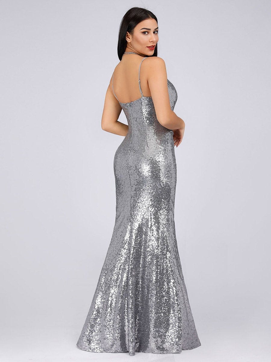 Gorgeous Sequin Mermaid Evening Gown