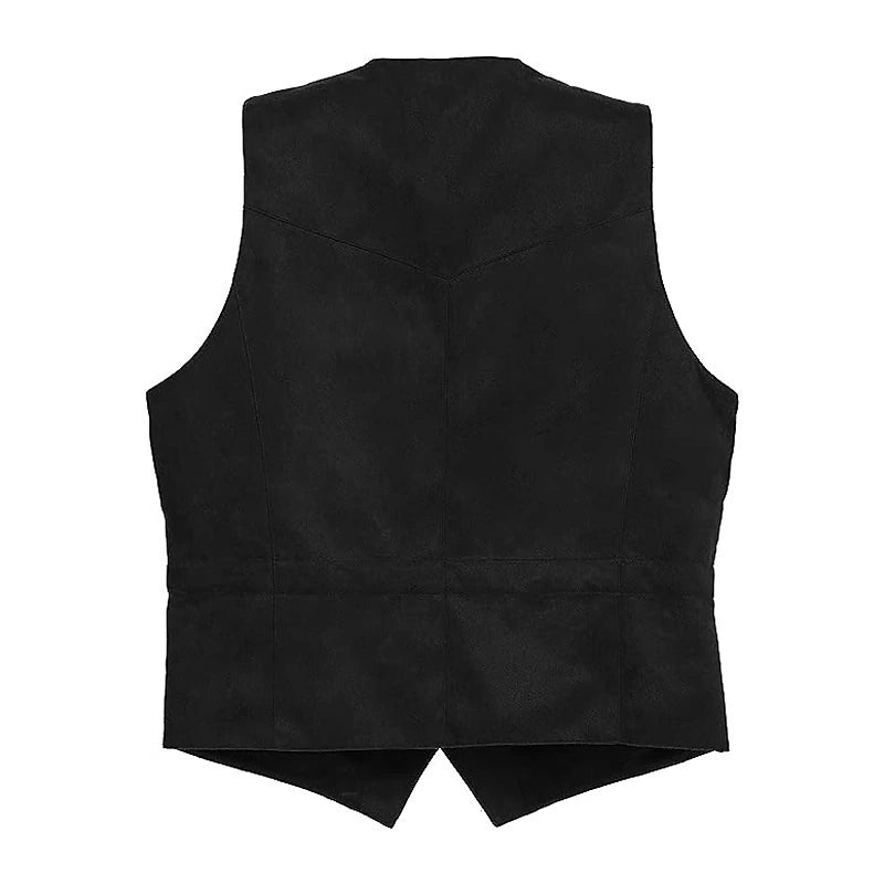 Classic Men's Suede Vest for Everyday Style and Comfort