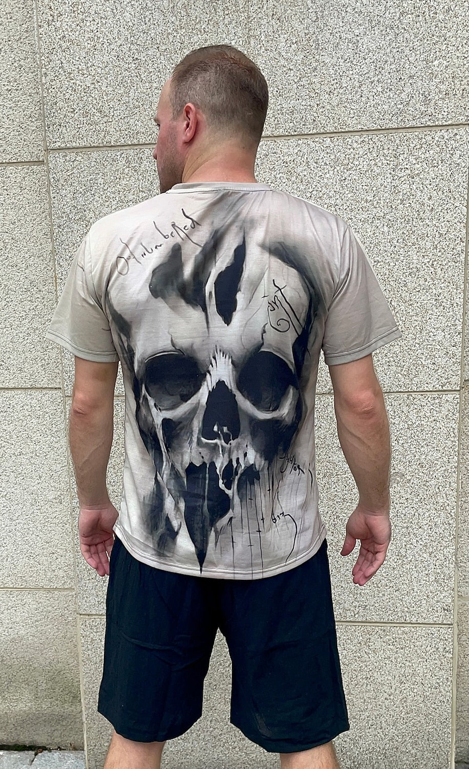 Men's Shirt T shirt Tee Tee Retro Shirts Skull Graphic Prints Round Neck Clothing Apparel 3D Print Street Daily Short Sleeve Print Designer Retro Vintage Casual