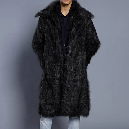 Winter Adventure Men's Fur-Lined Coat