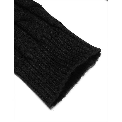 Cozy Cotton Ribbed Knit Men's Turtleneck Sweater