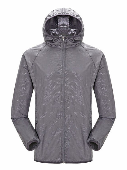 Outdoor UV Protection Hooded Jacket with Quick-Dry Technology