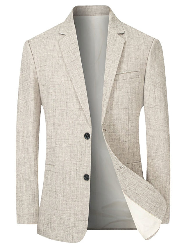 Stylish Men's Sky Blue and Coffee Gray Blazer for Fall and Winter Parties