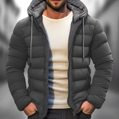 Men's Windproof Winter Vest with Polar Fleece Lining and Quick-Dry Technology