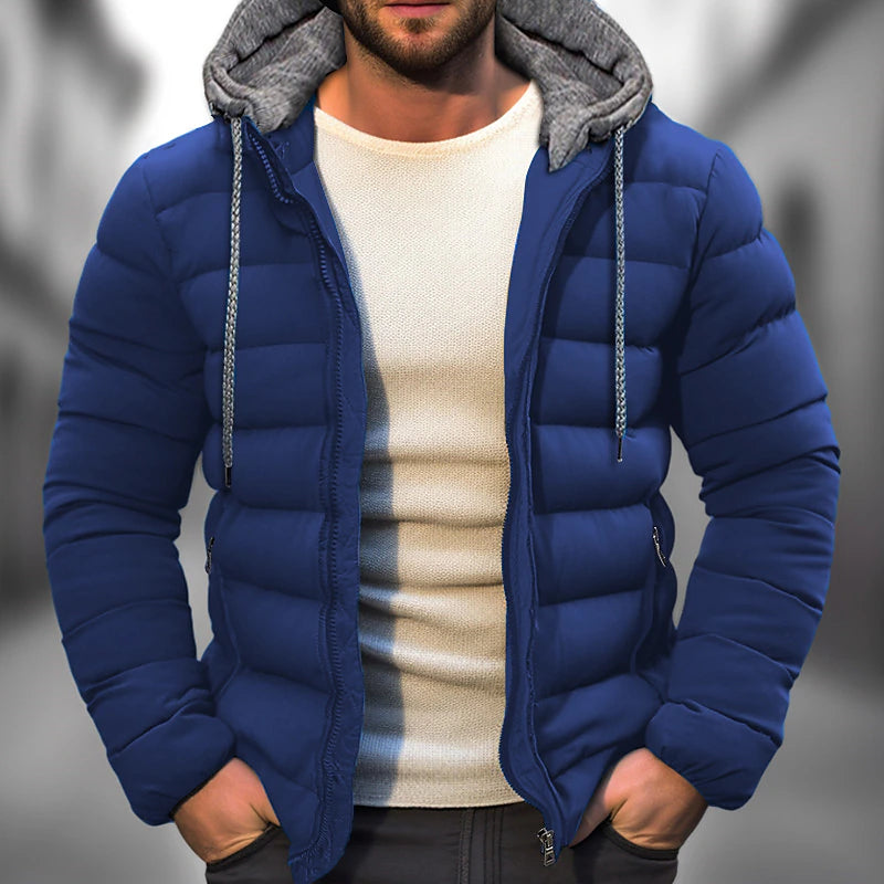 Men's Windproof Winter Vest with Polar Fleece Lining and Quick-Dry Technology