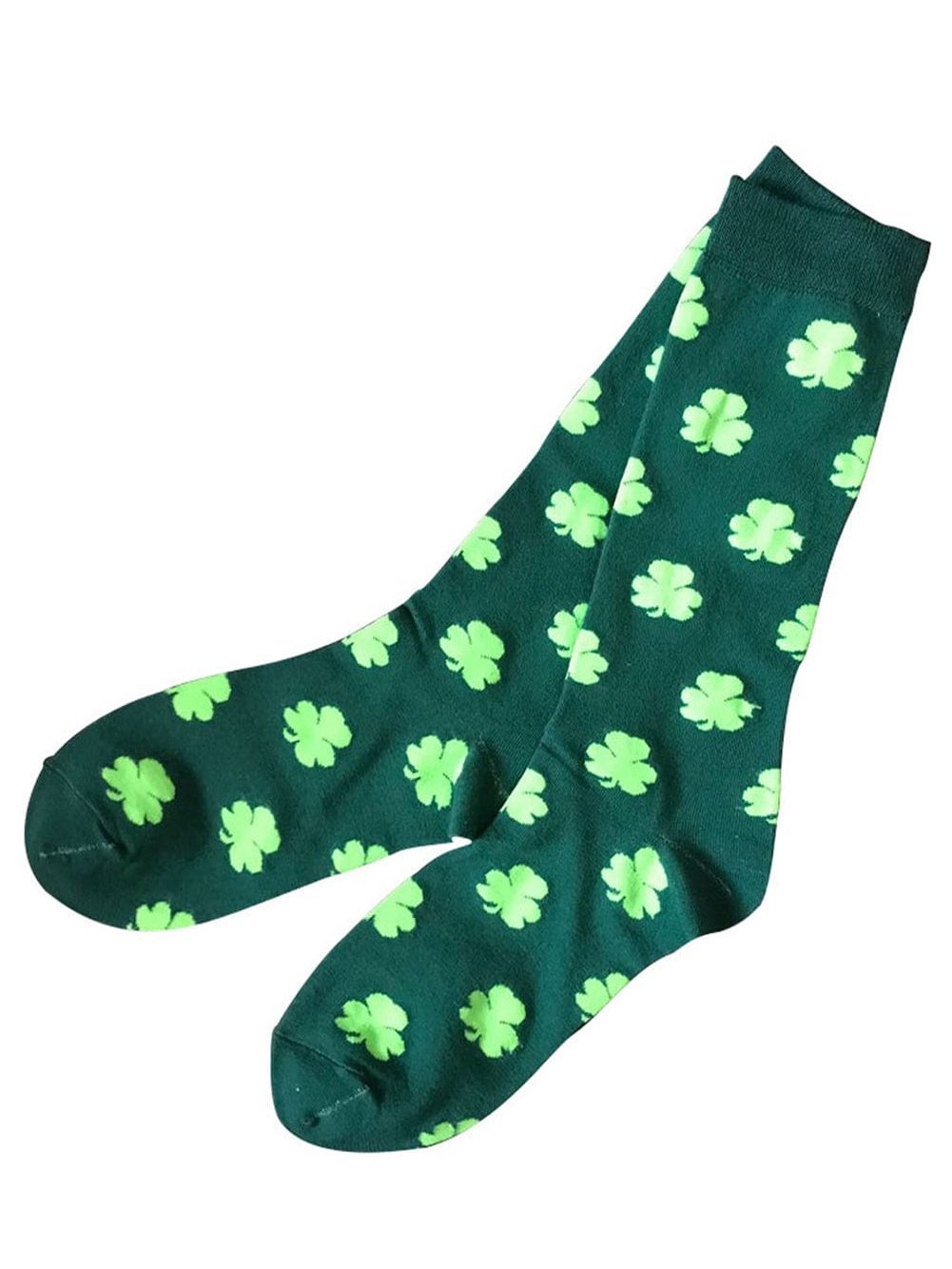 Lucky Clover Festive Tube Socks