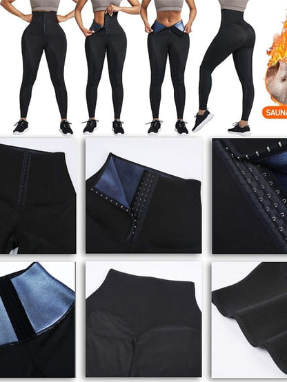 Women's Sauna Sweat Shorts Workout Short Leggings For Gym Fitness Yoga Exercise Fat Burning Pants Hot Thermo Body Shaper