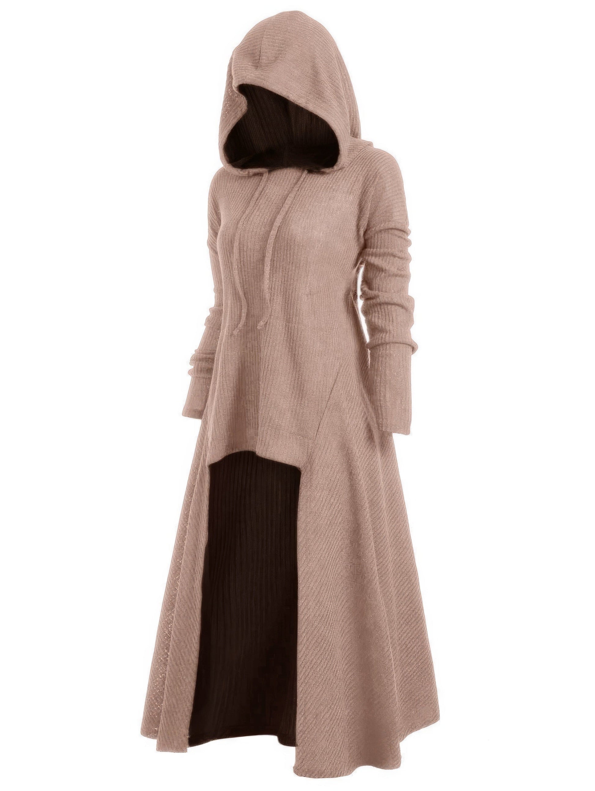 Night Knight Hooded Coat Dress in Premium Cotton