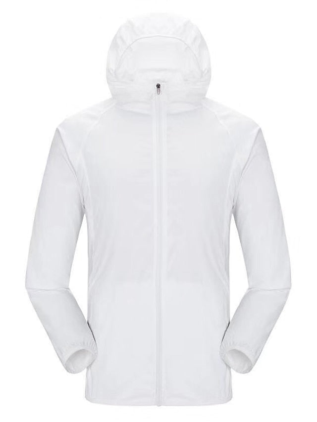 Outdoor UV Protection Hooded Jacket with Quick-Dry Technology