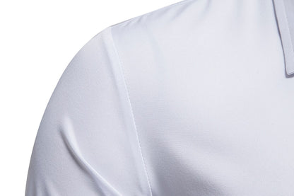 Men's Dress Shirt Button Up Shirt Collared Shirt Black White Navy Blue Long Sleeve Leopard All Seasons Wedding Daily Clothing Apparel