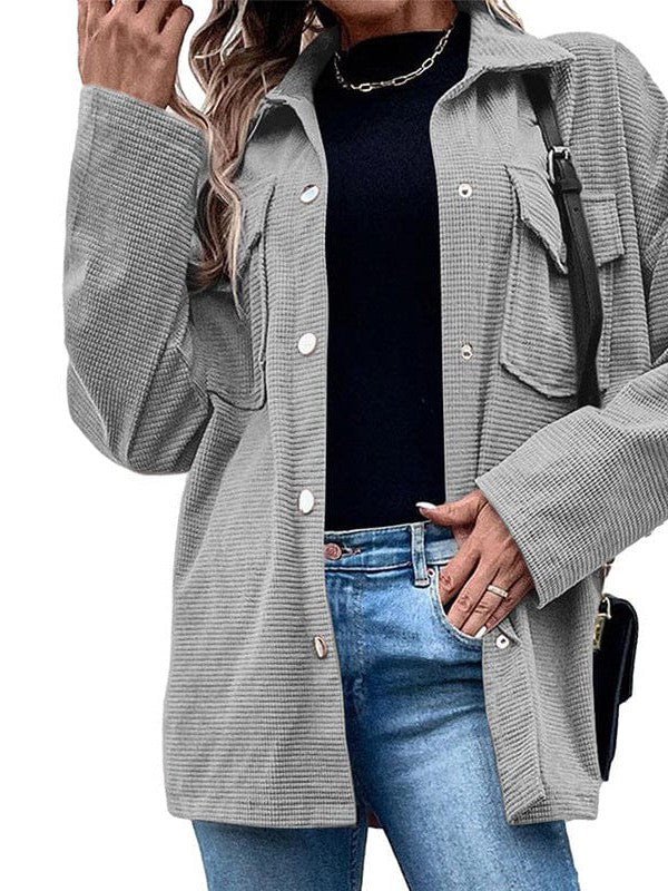 Stylish Women's Long-Sleeved Cardigan in Trendy Hot Girl Tops and Jackets