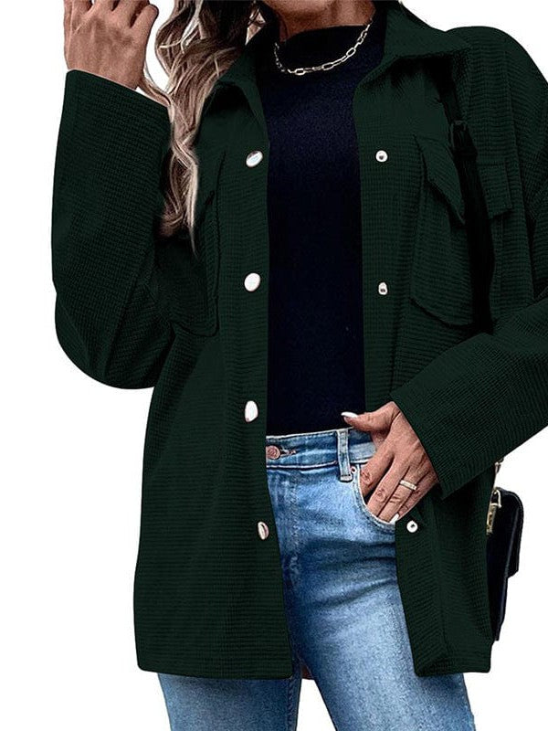 Stylish Women's Long-Sleeved Cardigan in Trendy Hot Girl Tops and Jackets