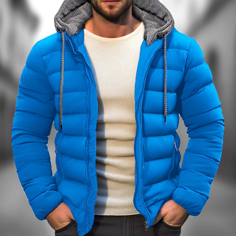 Men's Windproof Winter Vest with Polar Fleece Lining and Quick-Dry Technology